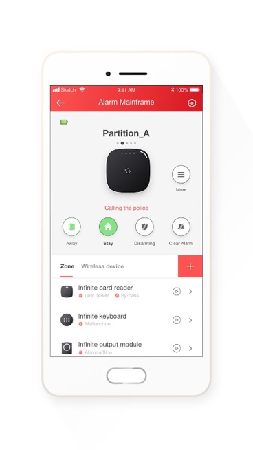 Hikvision AX Pro smartphone app